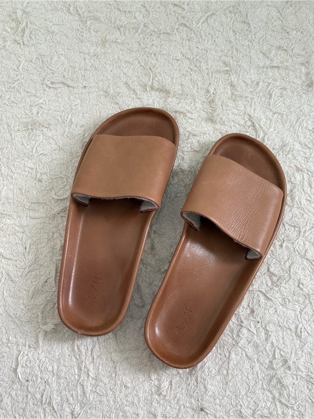 Lauren Manoogian Leather Slide Sandals